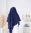 Khimar Hijab (Navy Blue)